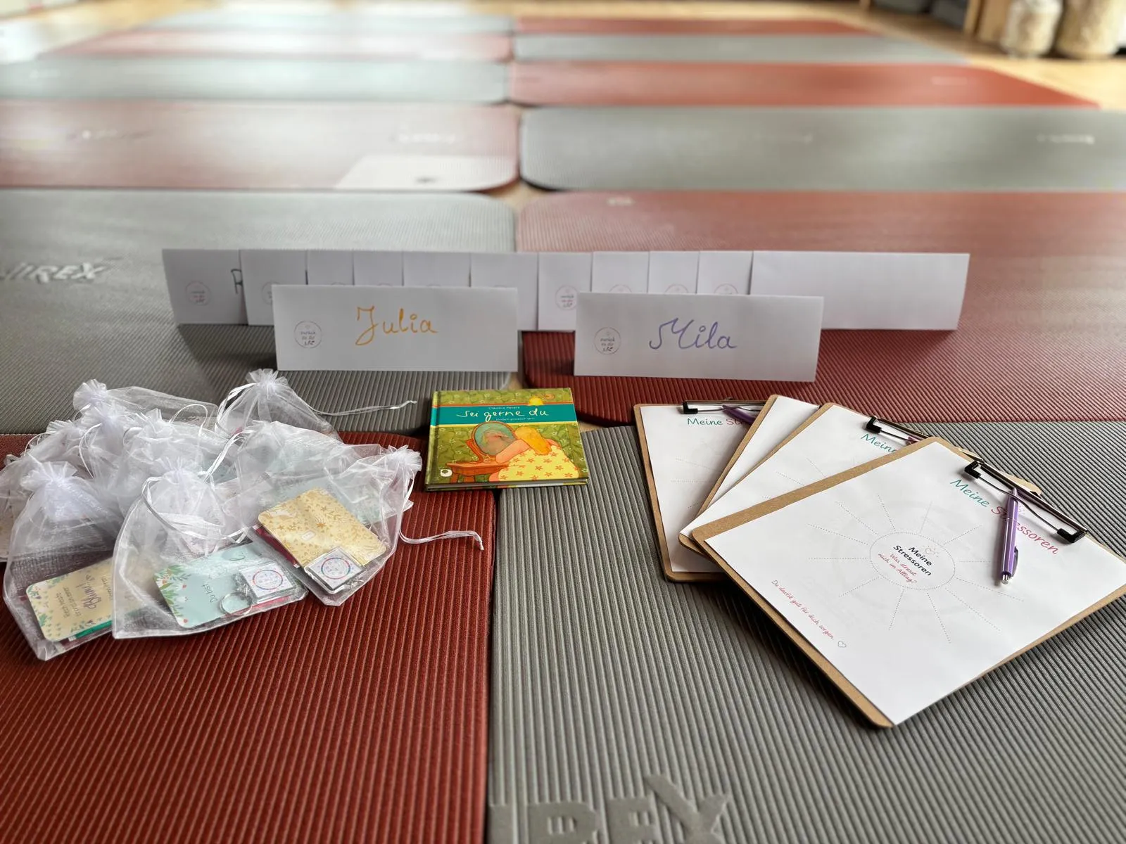 Impression vom Pilates-Retreat „zurück zu Dir“ im Z4 Loft in Weyhe